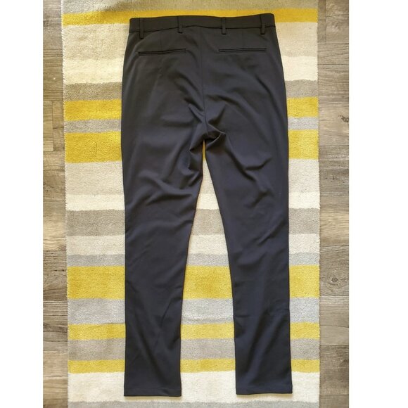 Marciano Guess Black Lenny Satin Stripe Stretch Pants NWT | 46 - Picture 2 of 7